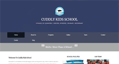 Desktop Screenshot of cuddlykidsschool.com
